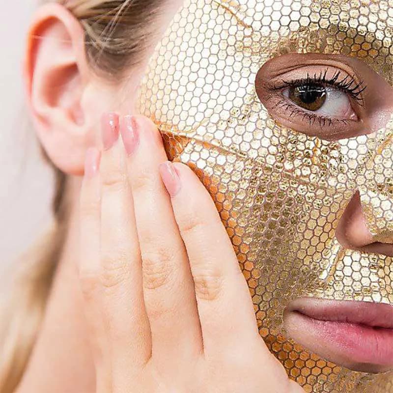 ماسک ورقه ای طلا لانه زنبوری اینسرلاین Incerlan — تصویر ۳