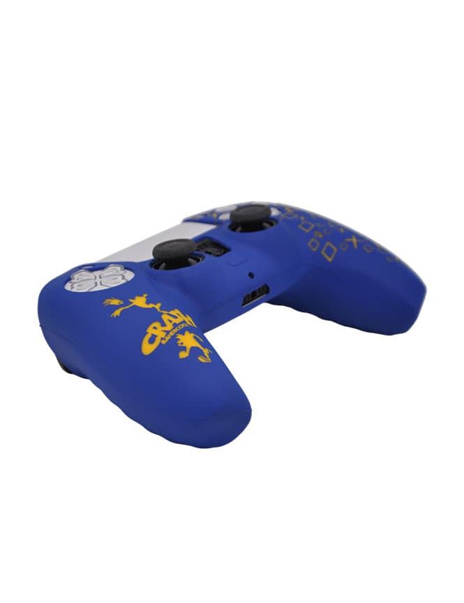 کاور دسته پلی‌استیشن 5 طرح کرش بندیکوت- محافظ و روکش دسته PS5 با طراحی شخصیت Crash Bandicoot — تصویر ۳