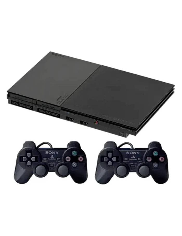 کنسول بازی پلی استیشن 2 فلش خور با لوازم کامل (استوک)- Console PlayStation 2 — تصویر ۲