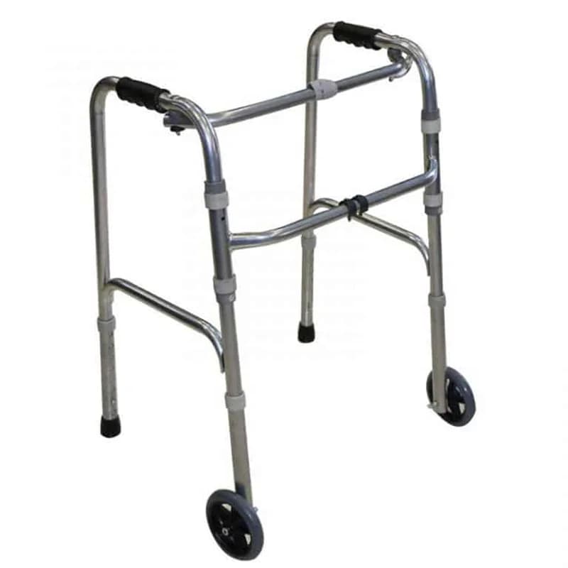 واکر تاشو چرخدار JTS جنس ترکیبی (آهن و آلومینیوم)