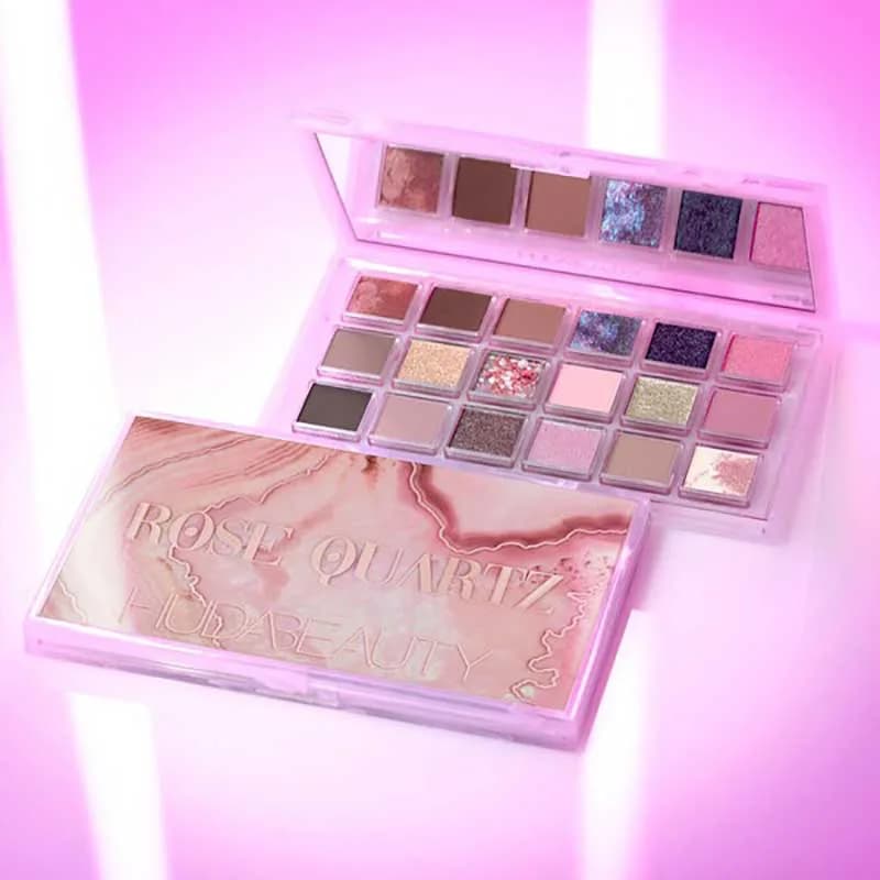 پالت سایه رز کوارتز هدی بیوتی huda beauty — تصویر ۲