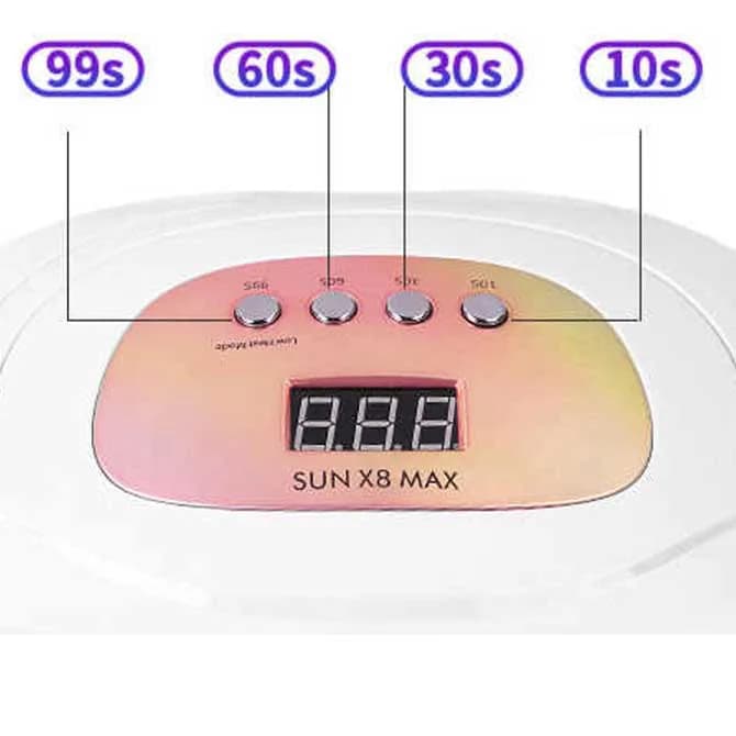 دستگاه لاک خشک کن یو وی سان مدل X8 Max — تصویر ۳