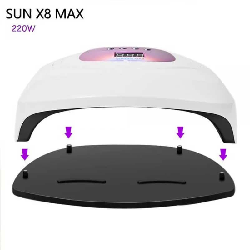 دستگاه لاک خشک کن یو وی سان مدل X8 Max — تصویر ۴
