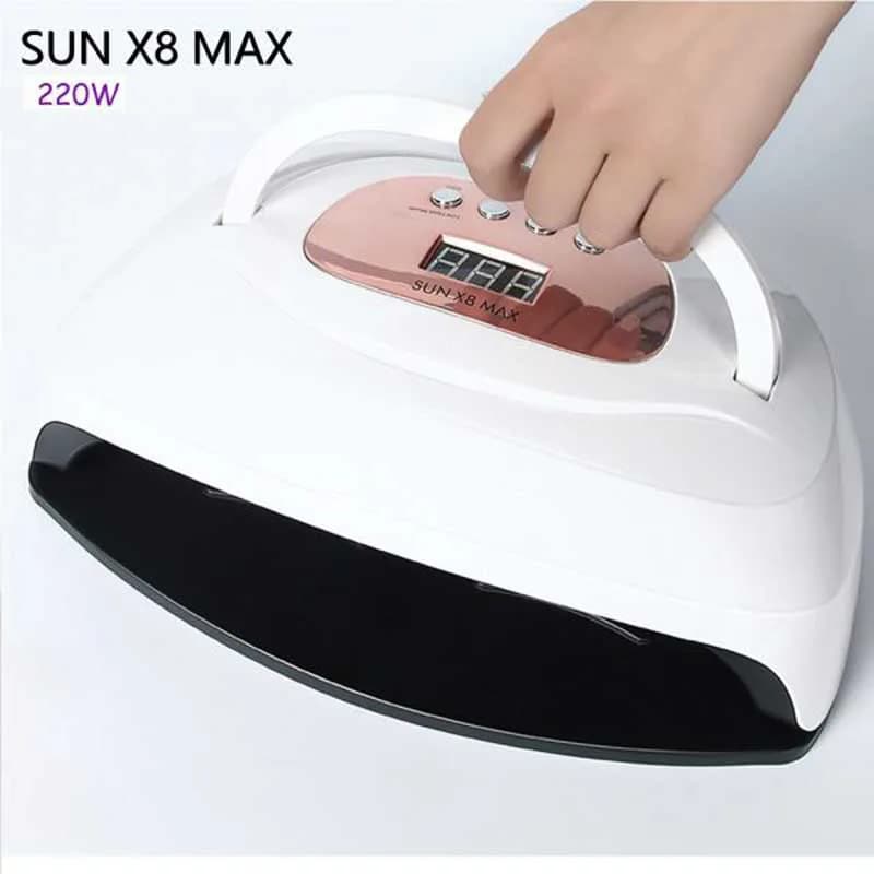 دستگاه لاک خشک کن یو وی سان مدل X8 Max — تصویر ۶