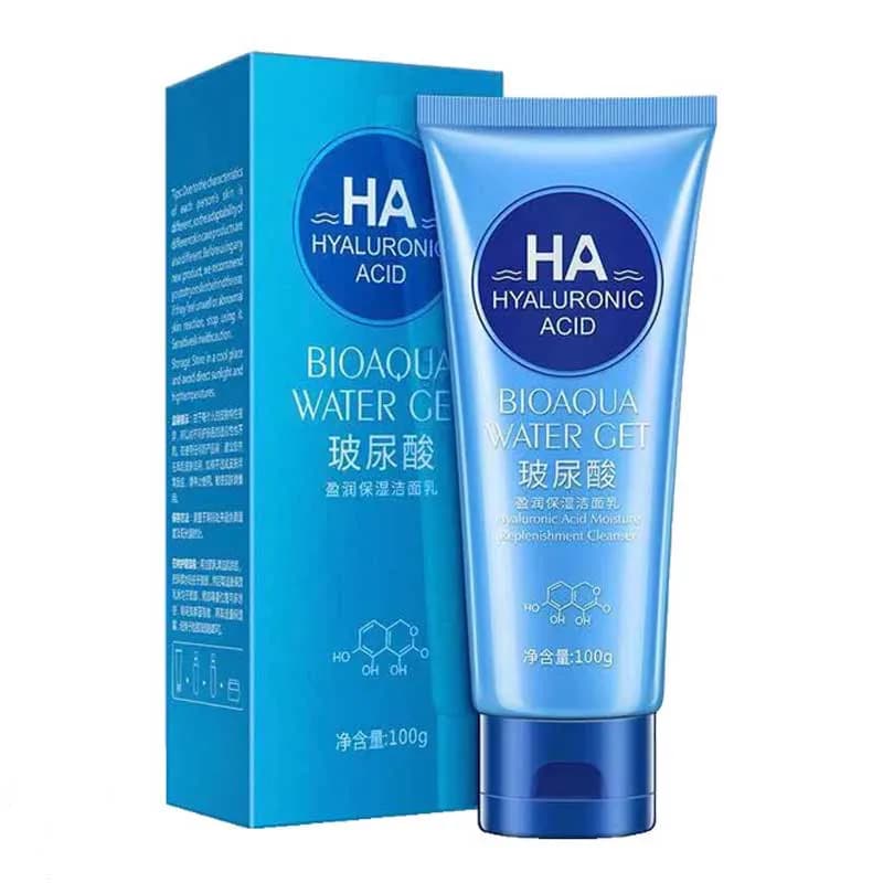 فوم شستشو صورت هیالورونیک اسید بیوآکوا BIOAQUA