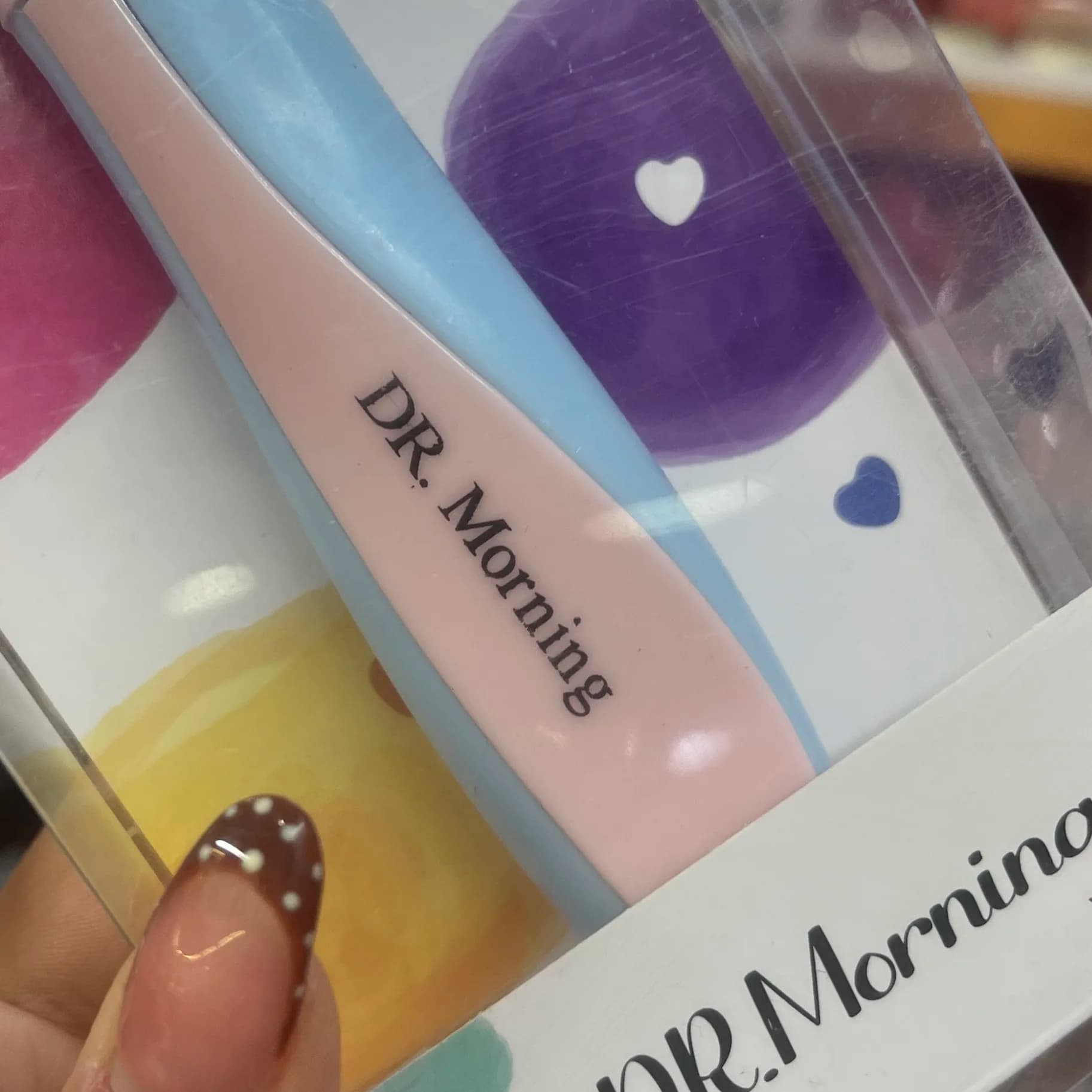برس مو چهارگوش آبی دکتر مورنینگ Dr Morning — تصویر ۳