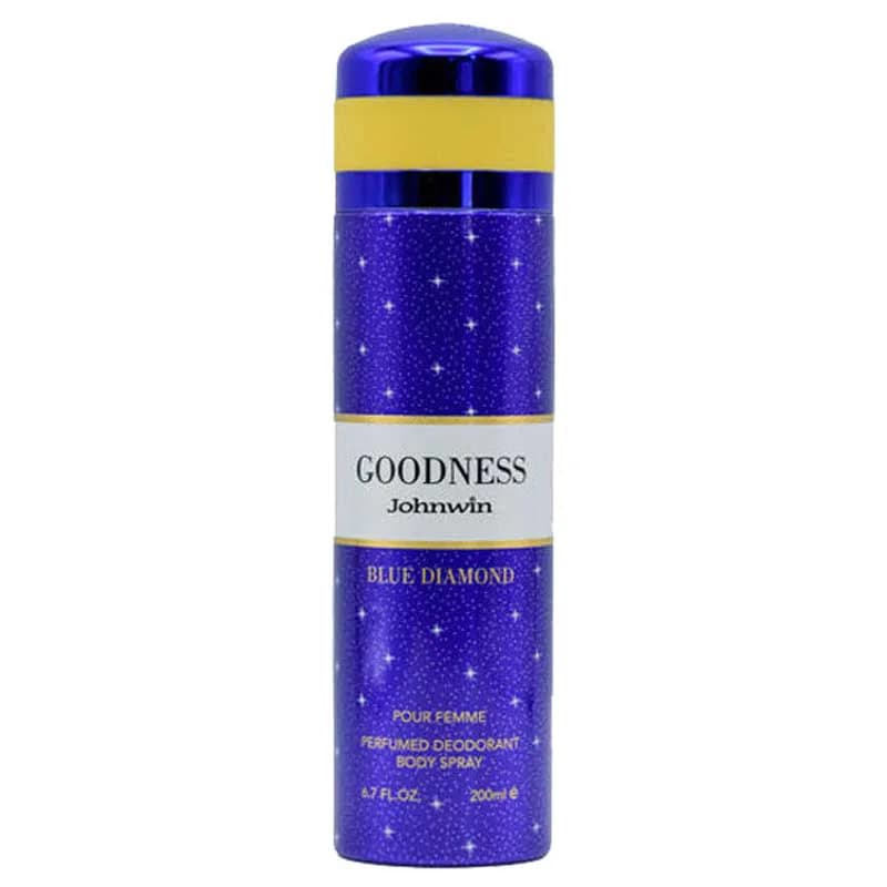 اسپری بدن زنانه جانوین مدل GoodNess Blue حجم 200 میلی لیتر