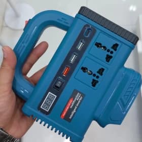 اینورتر شارژی چند منظوره 21V به 220V مدل Multifunction Intelligent Inverter — تصویر ۲