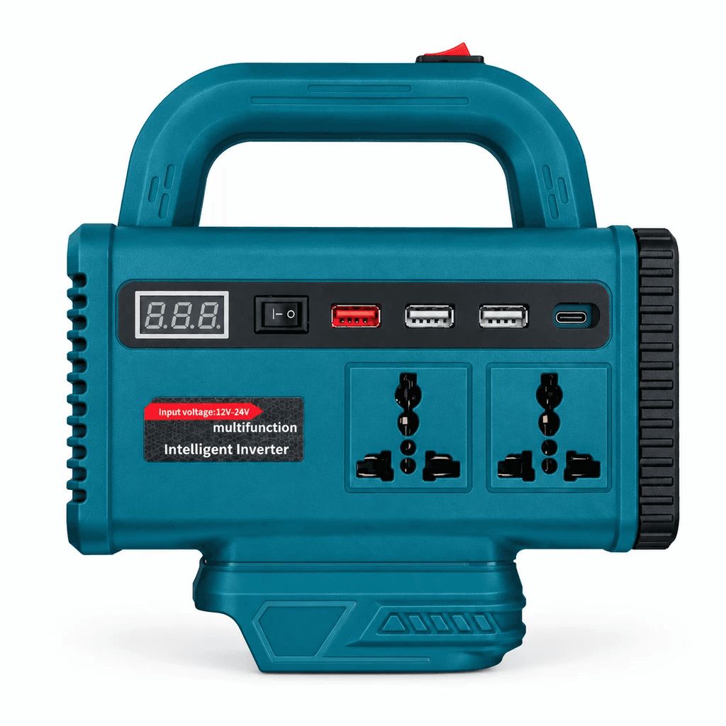 اینورتر شارژی چند منظوره 21V به 220V مدل Multifunction Intelligent Inverter — تصویر ۷