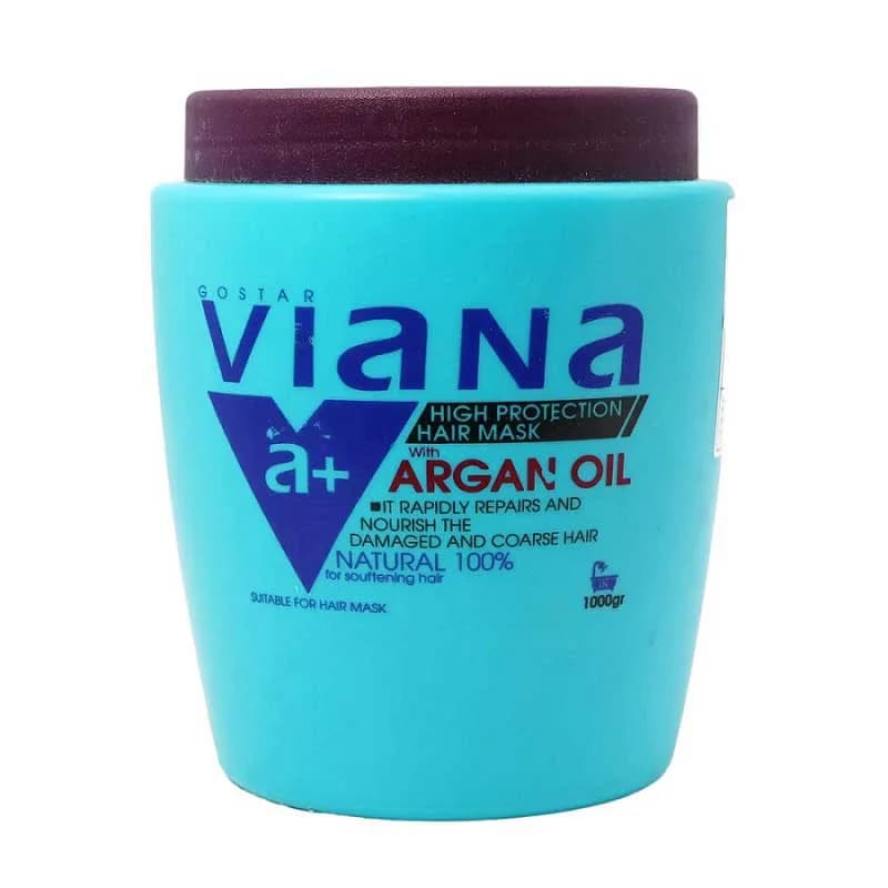 ماسک مو داخل حمام حاوی روغن آرگان ویانا VIANA حجم 1000 گرم