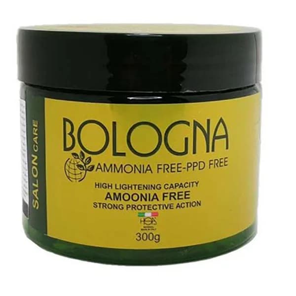 پودر دکلره بنفش بلونیا بدون امونیاک حجم 300 گرم Bologna