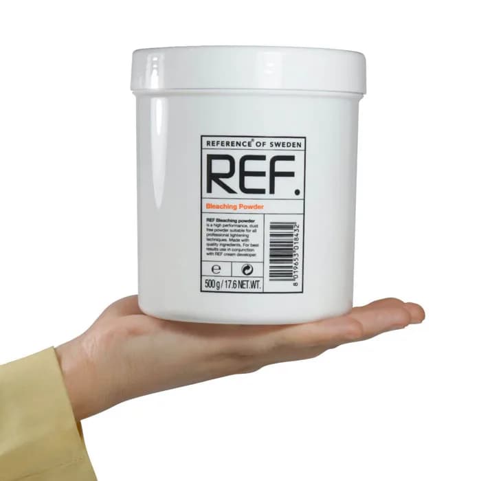 پودر دکلره سفید رف حجم 500 گرم Deco powder REF — تصویر ۳