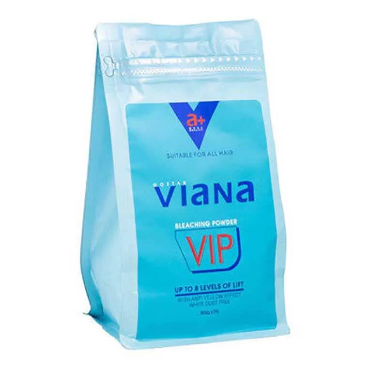 پودر دکلره ویانا مدل VIP آبی رنگ Viana حجم 500 گرم