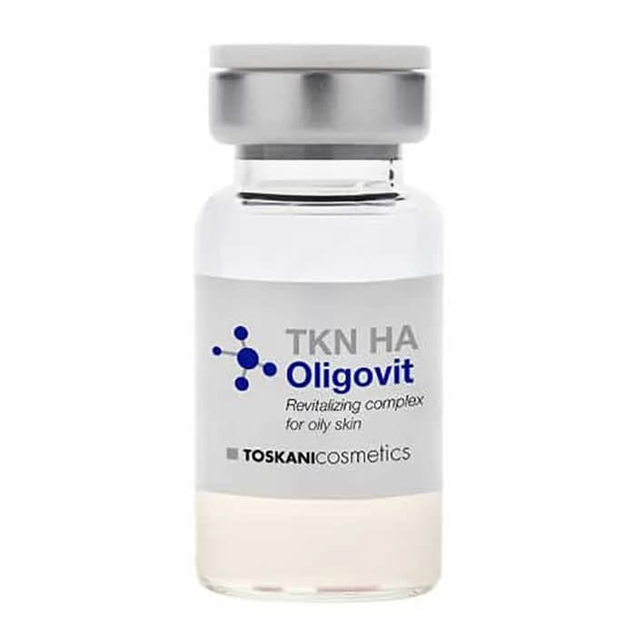 کوکتل تقویت کننده پوست توسکانی مدل TKN HA Oligovit حجم 5 میل