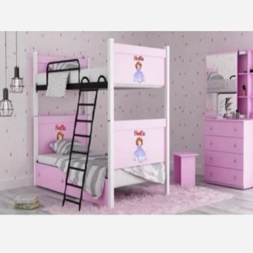 تخت خواب 2 طبقه مدل سوفیا مبلمان فرنا مدل 1143501