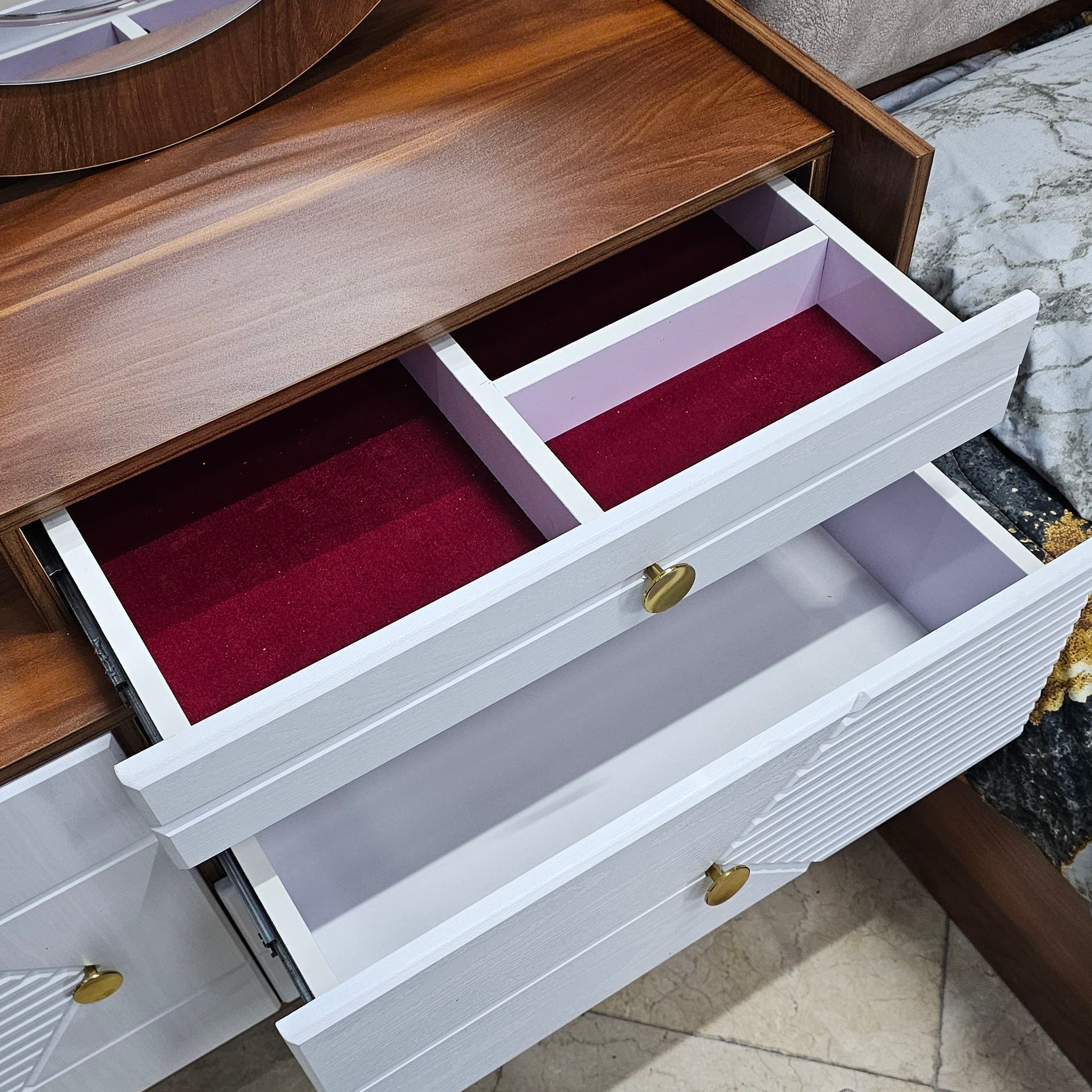 سرویس خواب دونفره شرکتی نما ام دی اف کد15 مبلمان فرنا مدل 1143499 — تصویر ۳