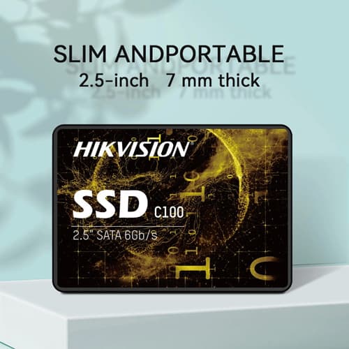 حافظه اس اس دی هایک ویژن مدل C100 ظرفیت 480 گیگابایت — تصویر ۴