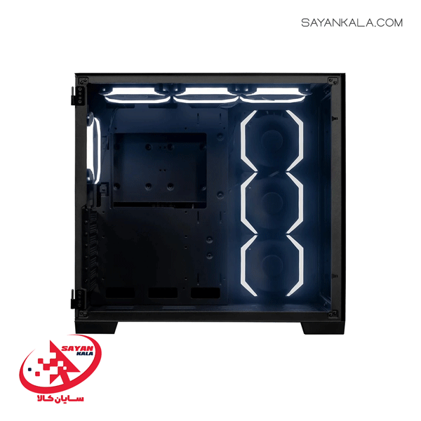 کیس کامپیوتر گیمینگ اوست مدل CASE AWEST AQ14 MB PLUS BLACK — تصویر ۴