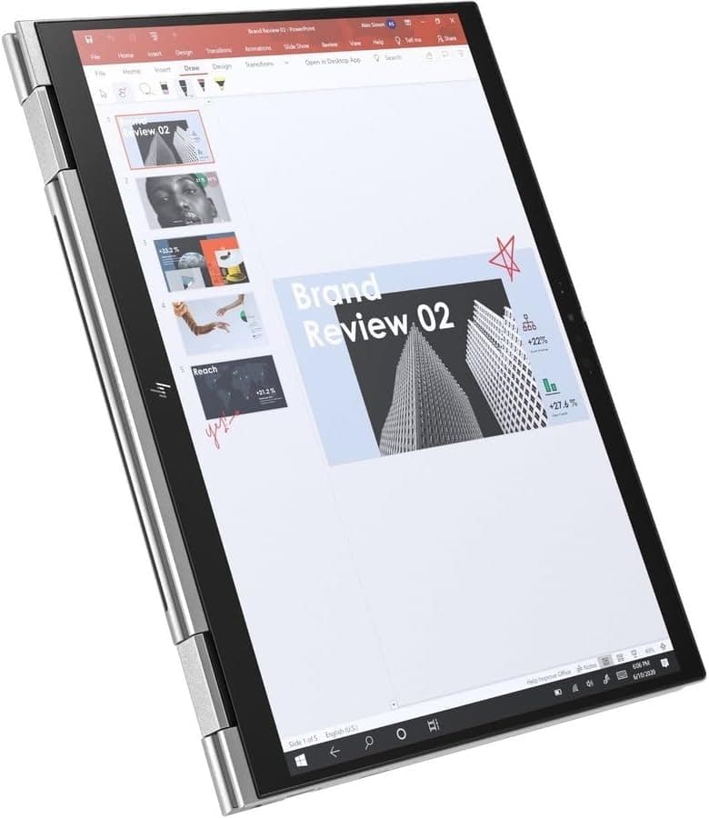 لپ تاپ اچ پی استوک HP Elite x360 1040 G9 i7-1265U 16GB 512gb SSD Intel iris xe X360 Touch — تصویر ۷