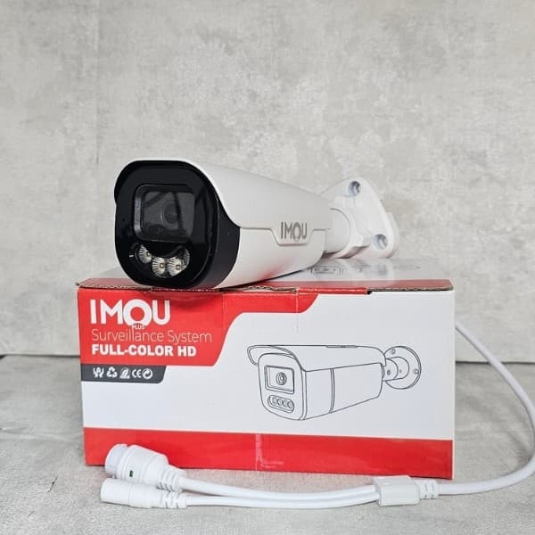 دوربین مداربسته تحت شبکه بولت 5 مگاپیکسل IMOU PLUS مدل 5580WL-A POE با دید در شب رنگی — تصویر ۳