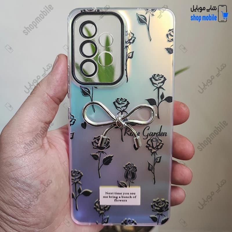 قاب گوشی سامسونگ گلکسی A33 (کاور هولوگرامی فانتزی طرح پاپیون و Rose Garden)