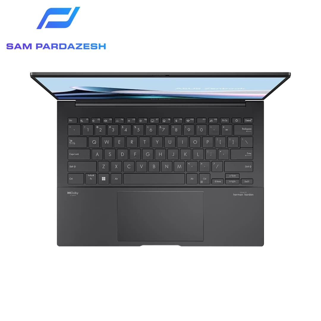 لپ تاپ ایسوس 14 اینچی Asus Zenbook UM3405GA Ryzen AI 9 465 16GB LPDDR5 2TB SSD Intel — تصویر ۶