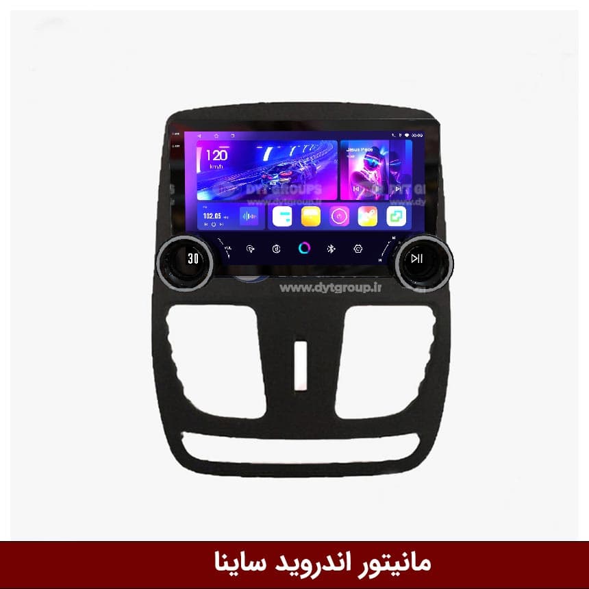 مانیتور دایموند 2K ولومدار ساینا طرح راک باکس مدل 10 و 11 اینچ