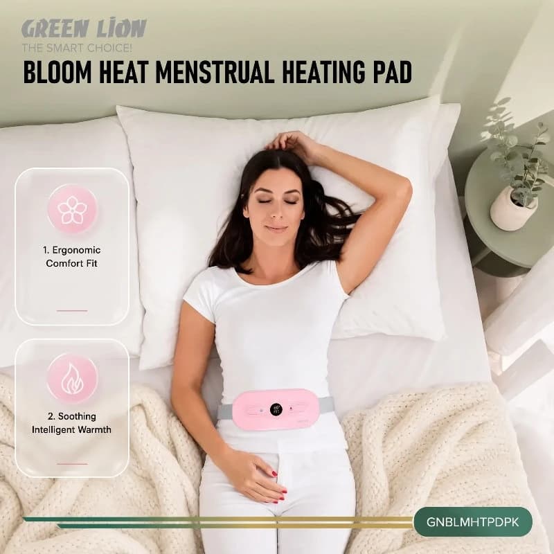 ماساژور شکم گرین لاین Bloom Heat GL-MP20 — تصویر ۴