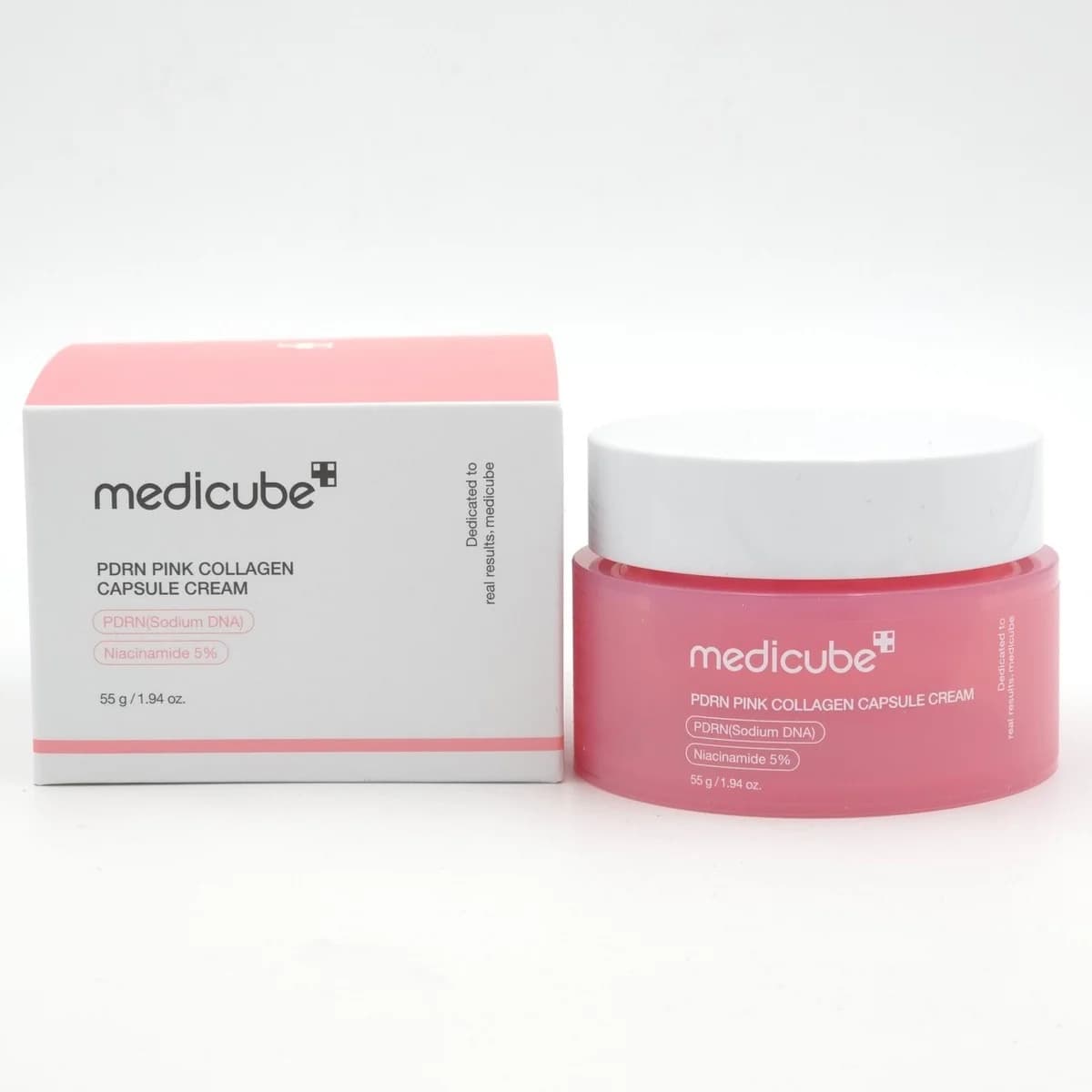 کرم کپسولی جواساز کلاژن مدی کیوب MEDICUBE PDRN Pink Collagen وزن 55 گرم — تصویر ۵