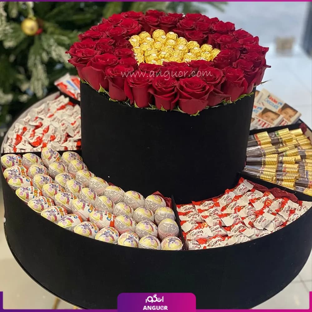 باکس گل افسانه ولنتاین