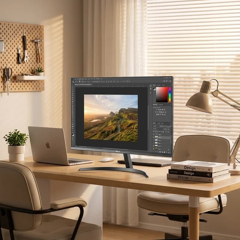 مانیتور جی‌پلاس مدل GDM-248CS سایز 24 اینچ Full HD IPS 100Hz — تصویر ۵