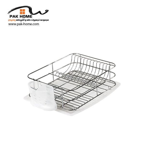 آبچکان رومیزی آدلان کروم یک طبقه با جا قاشقی A123