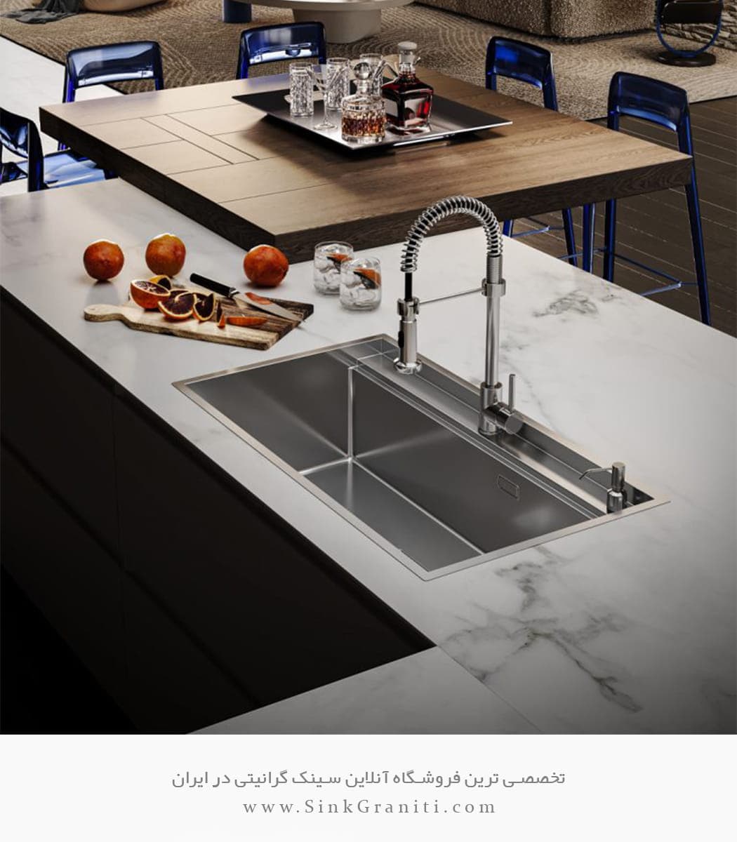 سینک بیمکث مدل 4104v3 سایز 90 R11 — تصویر ۴