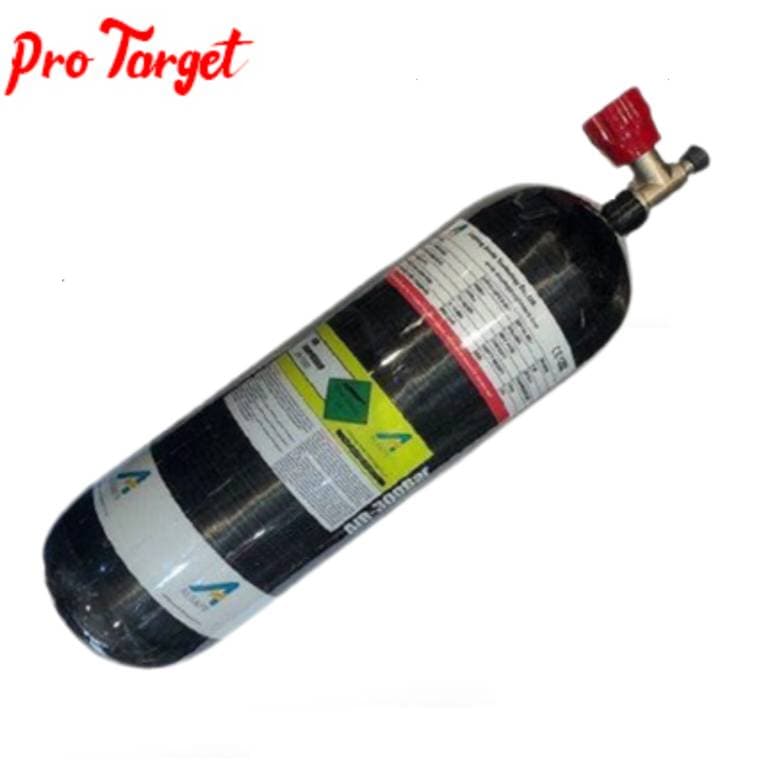 کپسول PCP کامپوزیت 9 لیتر AL SAFE گیج دار