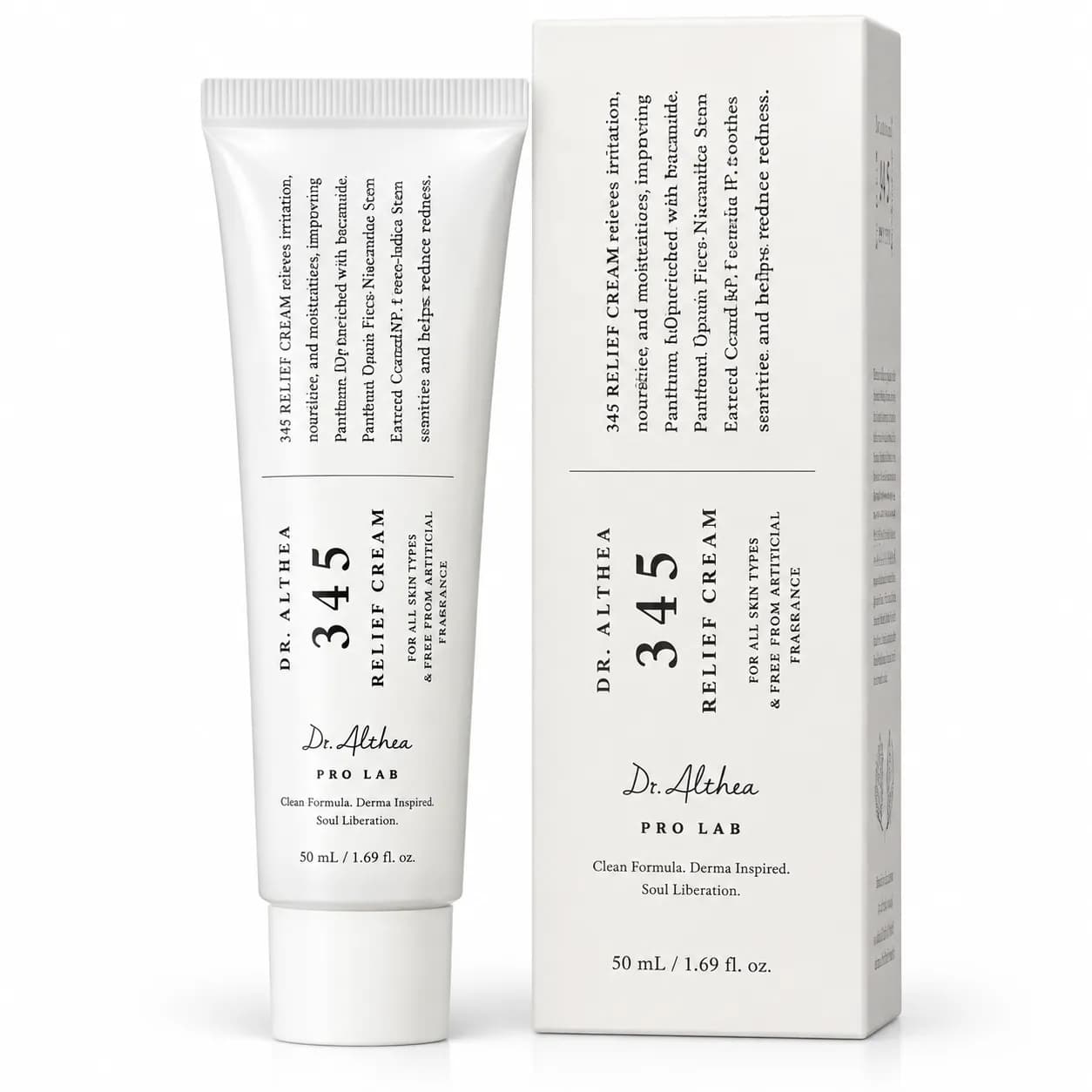 کرم ترمیمکننده دکتر آلثیا 345 Relief Cream حجم 50 میلیلیتر | کرم تسکیندهنده و تقویت سد دفاعی پوست