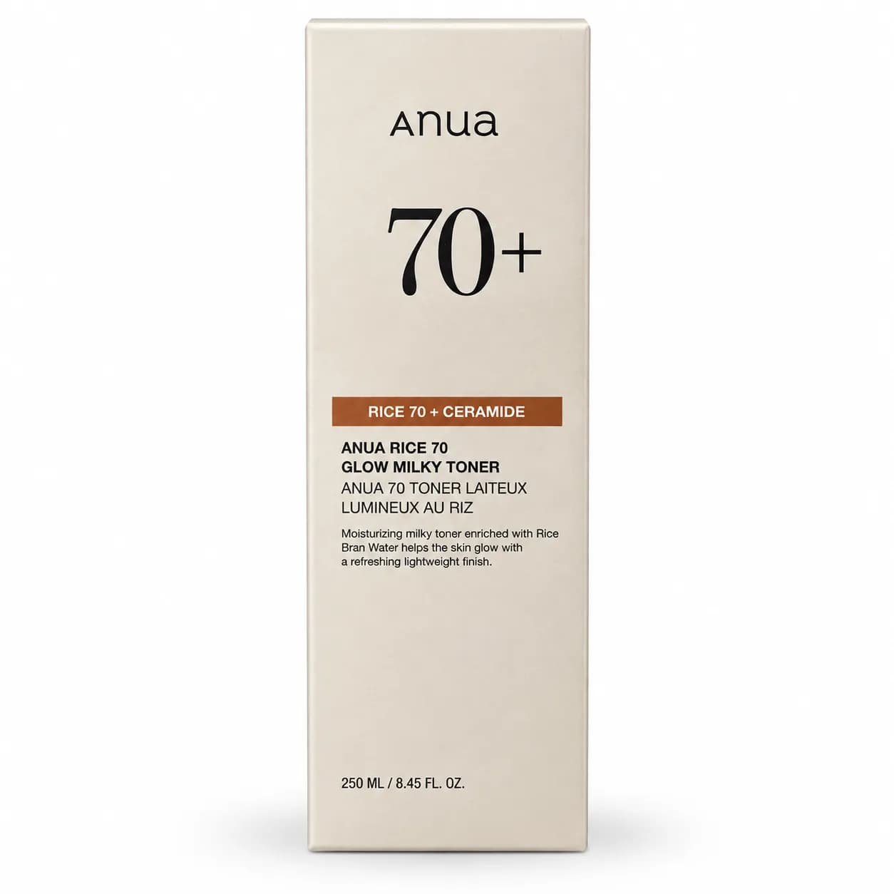 تونر شیری Anua Rice 70 Glow Milky Toner | روشن‌کننده و آبرسان پوست با عصاره برنج