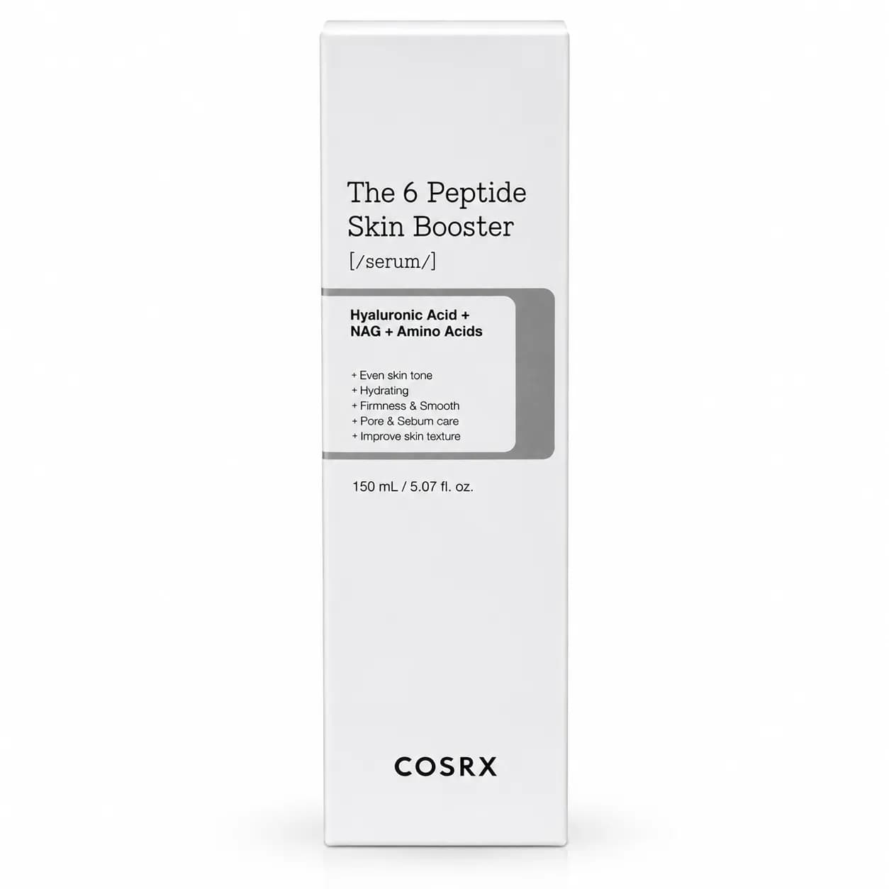 سرم تقویتکننده پوست کوزارکس The 6 Peptide Skin Booster | آبرسان و جوانکننده پوست
