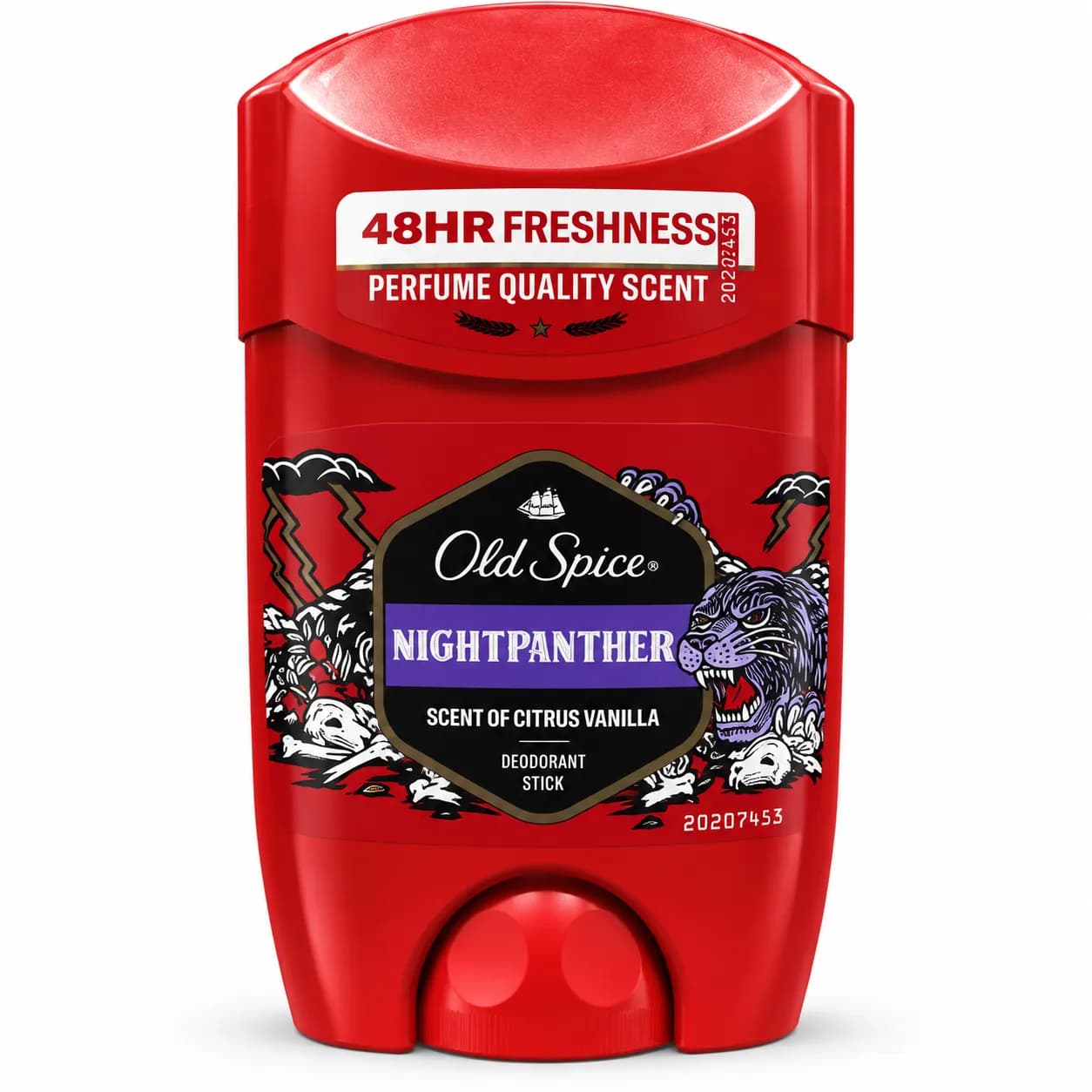 استیک ضد تعریق اولد اسپایس Nightpanther مردانه | رایحه مرکبات و وانیل با محافظت ۴۸ ساعته
