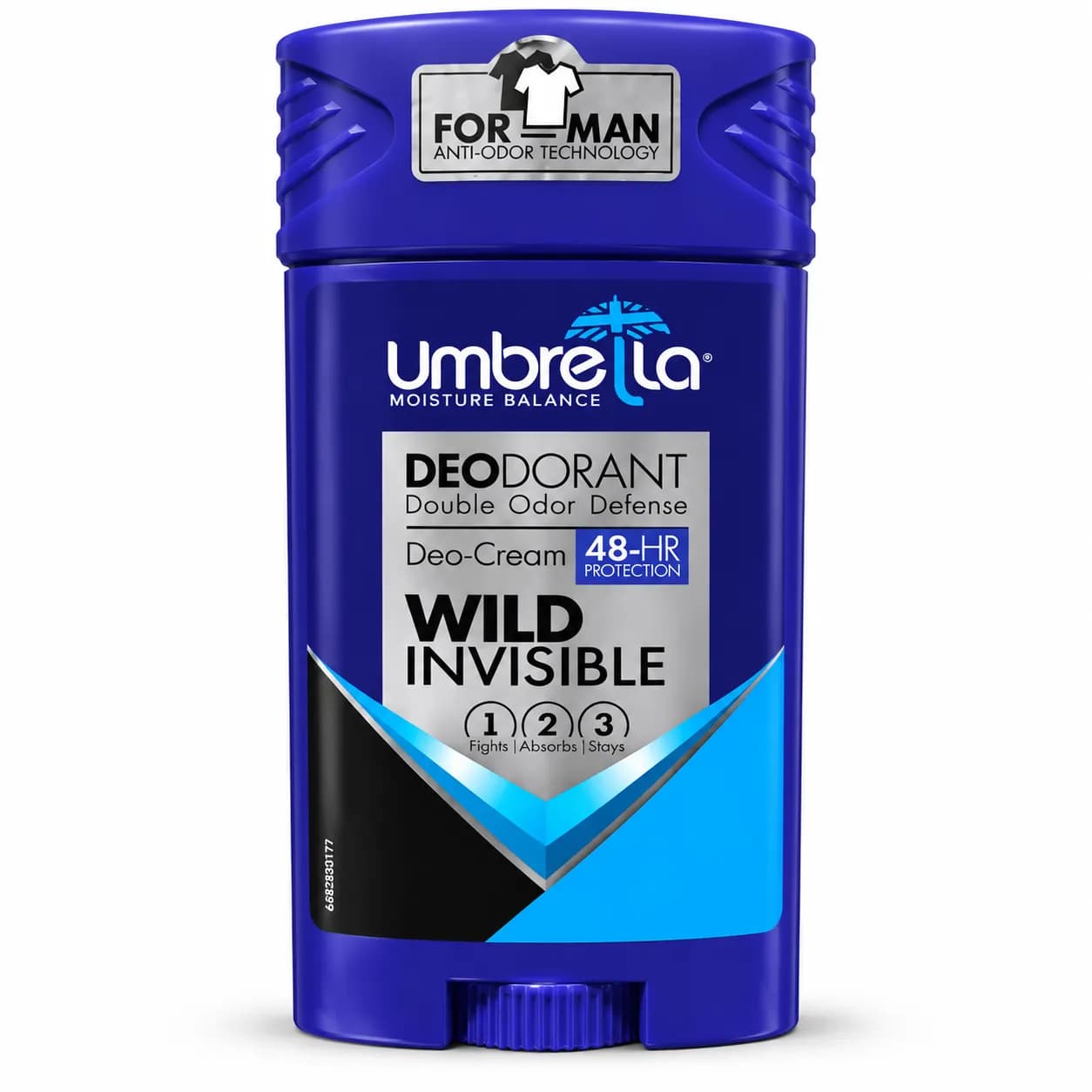 استیک ضد تعریق امبرلا مردانه مدل Wild Invisible حجم ۷۵ میلی‌لیتر