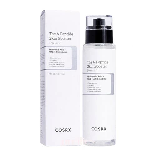 سرم بوستر تقویت‌کننده پوست ۶ پپتاید کوزارکس مدل The 6 Peptide Skin Booster