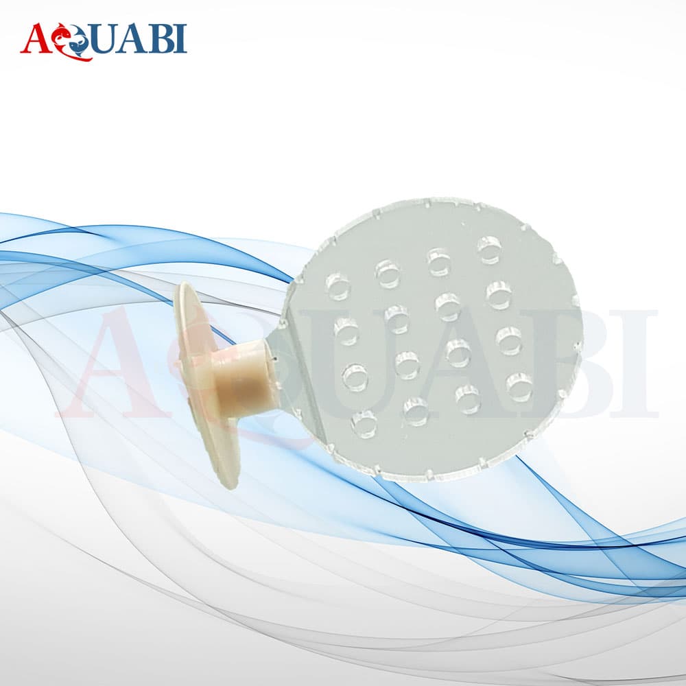 پایه نگهدارنده گیاه آکواریوم گرد 3 عددی گرینر به همراه بادکش (مش)