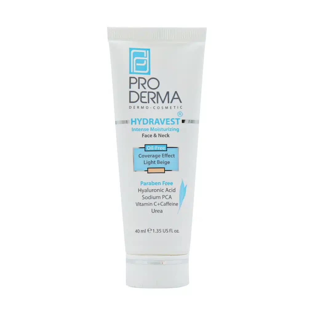 کرم مرطوب کننده قوی پرودرما مناسب پوست صورت و گردن ۴۰ میلی لیتر – beige — تصویر ۲