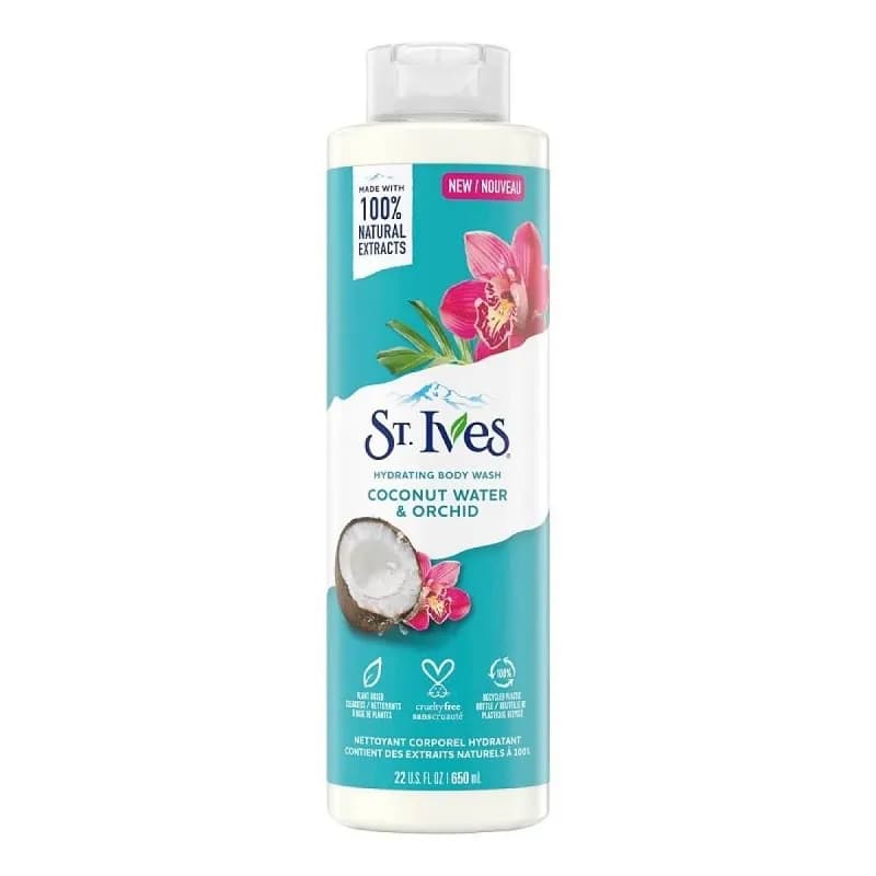 شامپو بدن سنت ایوز مدل COCONUT WATER & ORCHID حجم 473 میل