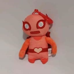 عروسک شخصیت بازی کامپیوتری گنگ بیتس Gang Beasts برند Toikido اورجینال خارجی وارداتی اروپا کلکسیونی آویز عروسکی جاکلیدی — تصویر ۳
