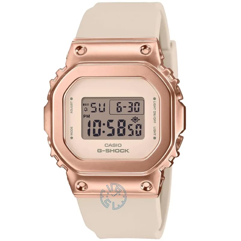 ساعت زنانه کاسیو (G-SHOCK) مدل GM-S5600PG-1 — تصویر ۲