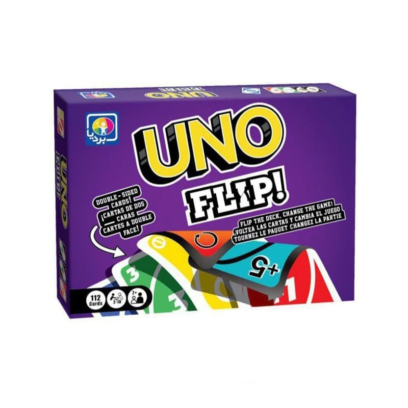 بازی فکری اونو فیلیپ UNO FLIP بردیا