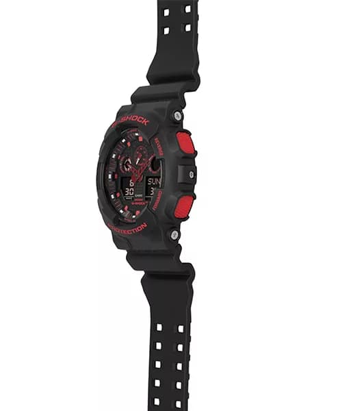 ساعت مچی مردانه G-SHOCK کاسیو مدل CASIO-GA-100BNR-1ADR — تصویر ۴