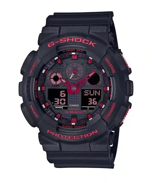 ساعت مچی مردانه G-SHOCK کاسیو مدل CASIO-GA-100BNR-1ADR