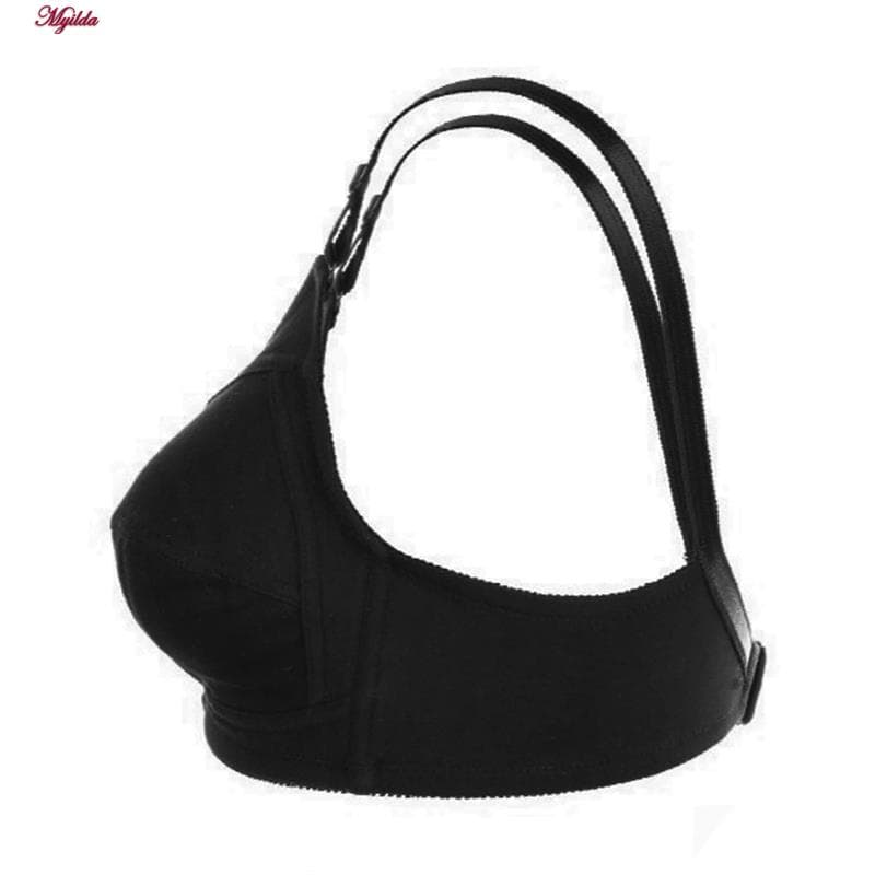 سوتین نخی سه تکه زنانه لین مدل بدون فنر مشکی کد 4680-419 — تصویر ۴