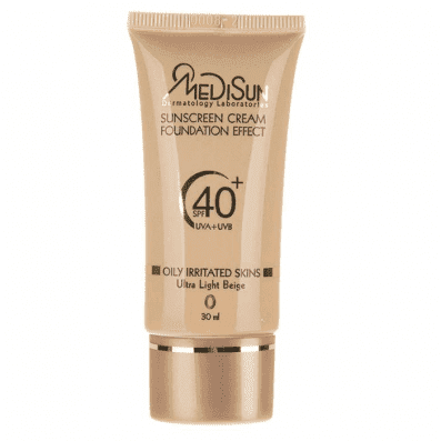 كرم ضدآقتاب مديسان سری Oily Skin مدل Natural Beige